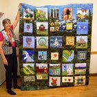 Judy Kubilus - "I Love Sonoma County" Friendship Blocks